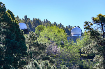 kleine Observatorien im Grünen