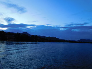 lake in mountains