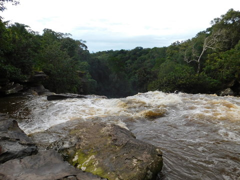 river in the mountains