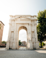 Fototapeta na wymiar Verona, Arco dei Gavi 
