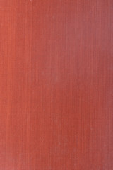 Vintage canvas book cover with a grid pattern, red