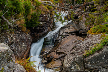 Waterfall in High Tatras, Slovakia