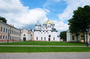 Fototapeta na wymiar cathedral of st. sophia