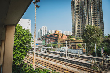 Fototapeta na wymiar Honk Kong, November 2018 - beautiful city