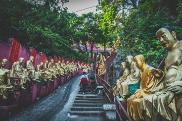 Honk Kong, November 2018 - Ten Thousand Buddhas Monastery (Man Fat Sze) 