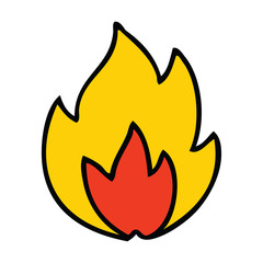 cute cartoon fire