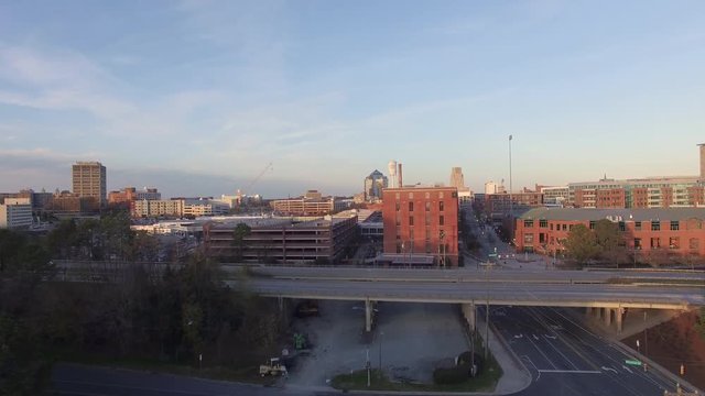 Rising Aerial of Durham, NC