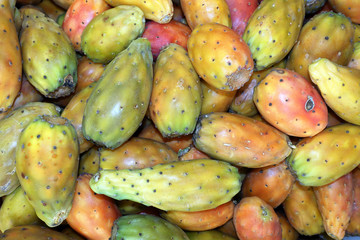 Kaktusfeigen auf dem Markt