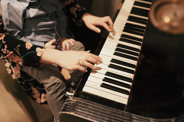 Learning to play the piano