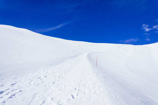 Obraz Stok narciarski
