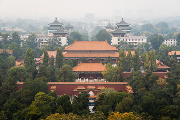 Fototapeta na wymiar Beijing traditional architecture, China