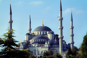 Fototapeta na wymiar moschee in der türkei