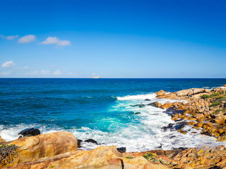 Calhetas beach on interior of Pernambuco, Brazil.