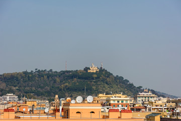 roofs of buildings in Rome, Observatory on the hill
