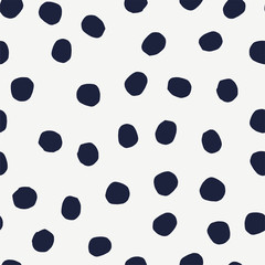 Seamless pattern with modern floral and abstract elements in fresh pastel colors. 