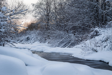 winter waterway