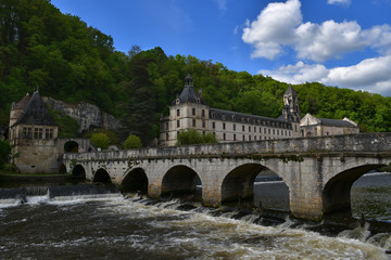 Fototapeta na wymiar Brantôme, ville pittoresque de Dordogne