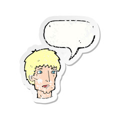 man with thought bubble