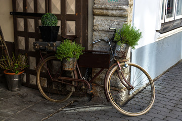 Fototapeta na wymiar Old Bike Europe
