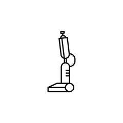 Robotics robot leg outline icon. Signs and symbols can be used for web, logo, mobile app, UI, UX