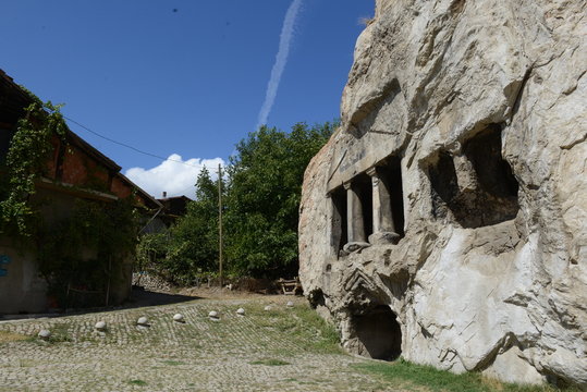 house in the mountains