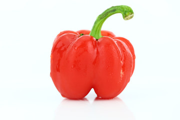 Single Red Bell Pepper
