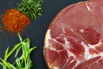 Round Gammon Steak Cut