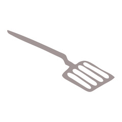 quirky hand drawn cartoon spatula