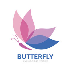 Butterfly Logo Icon
