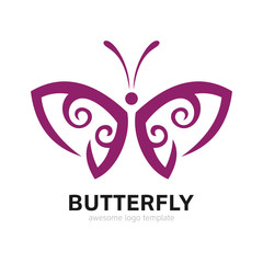 Butterfly Logo Icon