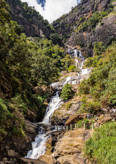 Fototapeta na wymiar Sri Lanka - Ella - Ravana Falls