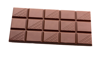 Milk chocolate bar. Texture of the milk chocolate bar.