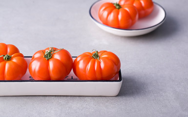 Fresh natural tomatoes.