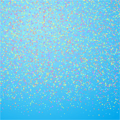Festive confetti. Celebration stars. Colorful star