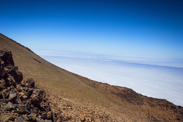 Beautiful landscape of  Teide national park, Tenerife, Canary island, Spain