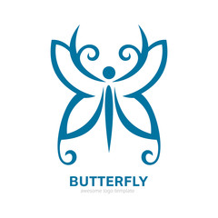Butterfly Logo Template