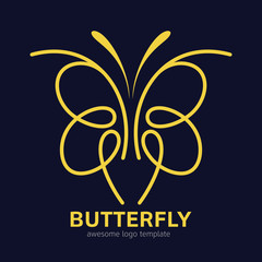Butterfly Logo Template