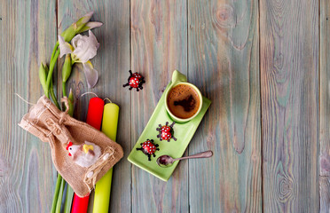 The easter composition.