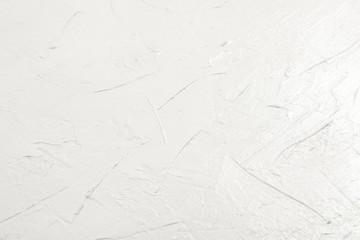 Blank white grunge cement wall texture background, banner