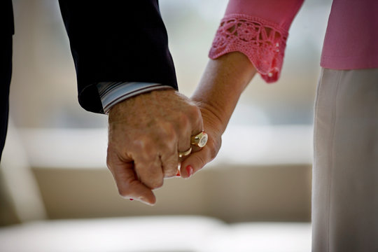hand holding