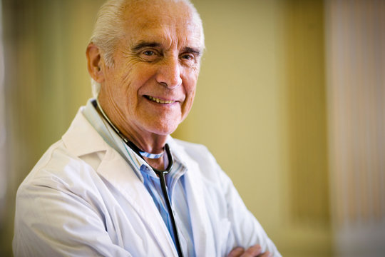 Portrait of a doctor.