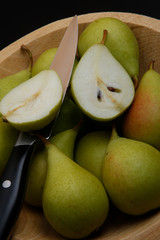 Ripe organic pear