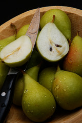 Ripe organic pear