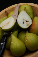Ripe organic pear