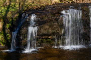 River Caerfanell at Blaen-y-Glyn, Powys, Wales