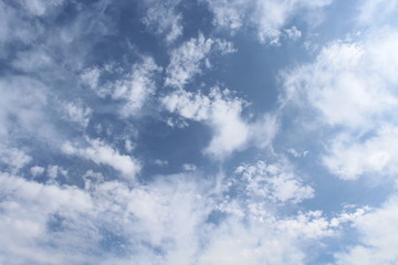 Cielo e nuvole in Primavera