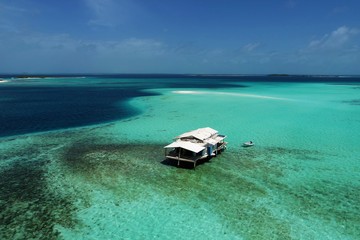 Los Roques, Caribbean Sea, Venezuela: Vacation, travel, resort, peace, tranquility. Tropical travel. Deserted beach. Travel destination. Tourism point. Postal card. Paradisiac beach.