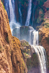 The Ouzoud Waterfalls, the highest waterfall in North Africa, Morocco