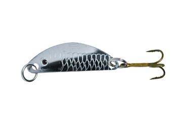 Popper fishing bait isolated on white background. Bait for fish.