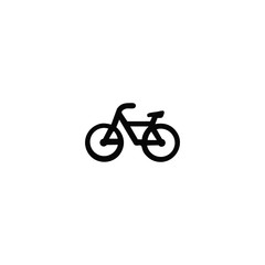 illustration bike simple icon